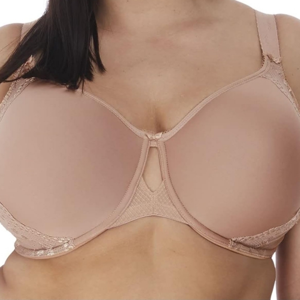 NWT - Elomi Women's Charley Bra - EL4383FAN - 42G